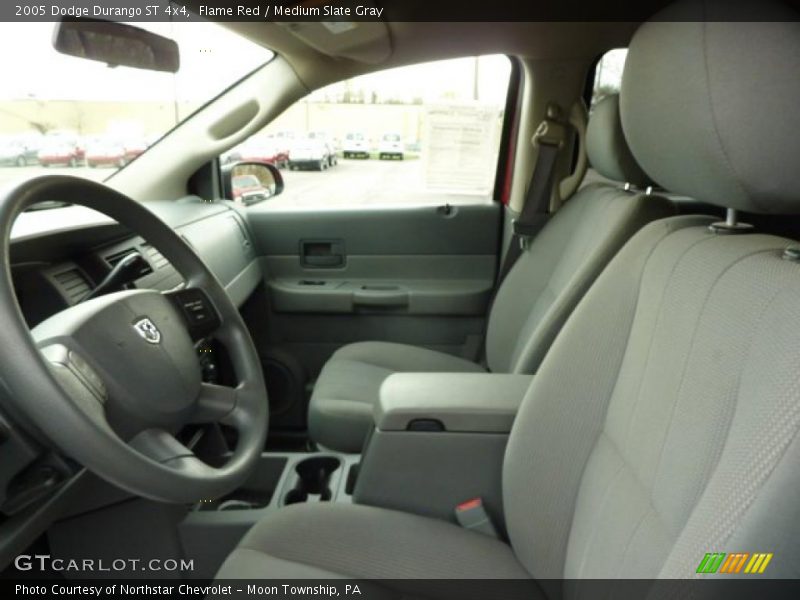 Flame Red / Medium Slate Gray 2005 Dodge Durango ST 4x4