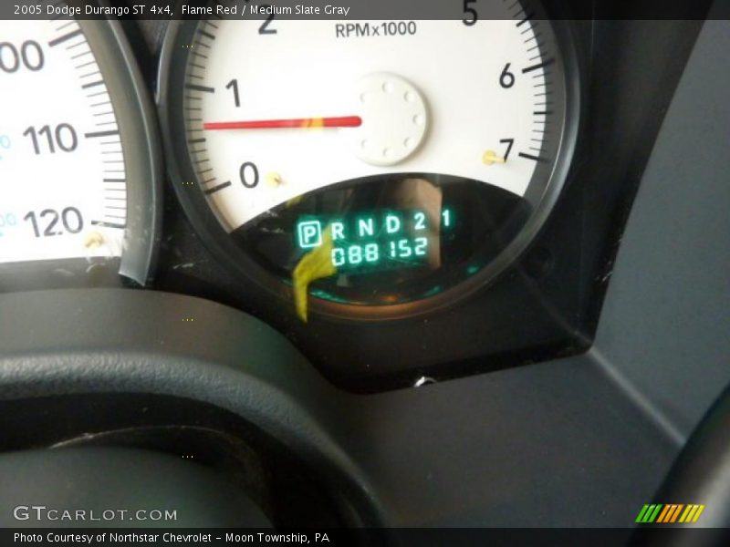 Flame Red / Medium Slate Gray 2005 Dodge Durango ST 4x4