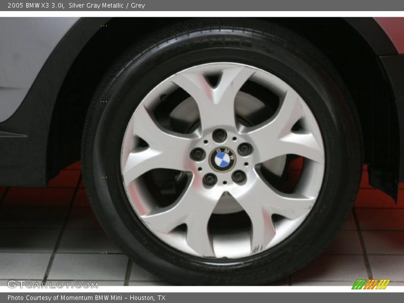 Silver Gray Metallic / Grey 2005 BMW X3 3.0i