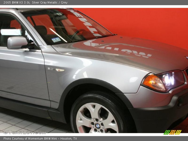 Silver Gray Metallic / Grey 2005 BMW X3 3.0i