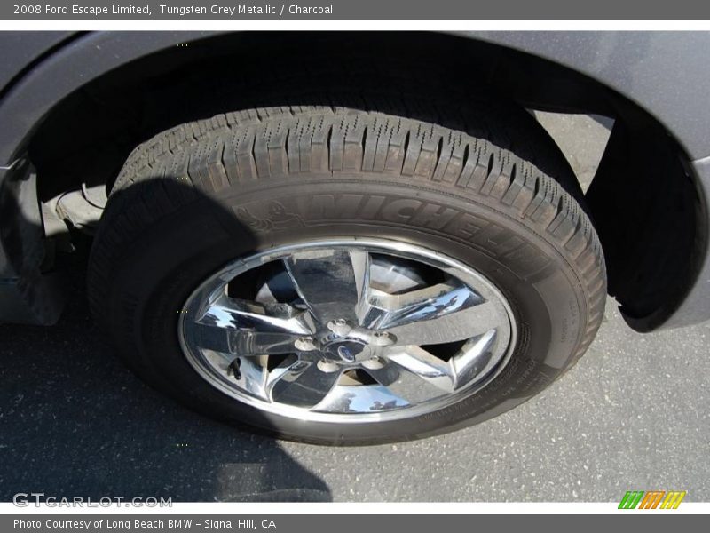 Tungsten Grey Metallic / Charcoal 2008 Ford Escape Limited