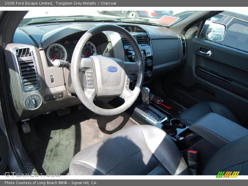 Tungsten Grey Metallic / Charcoal 2008 Ford Escape Limited