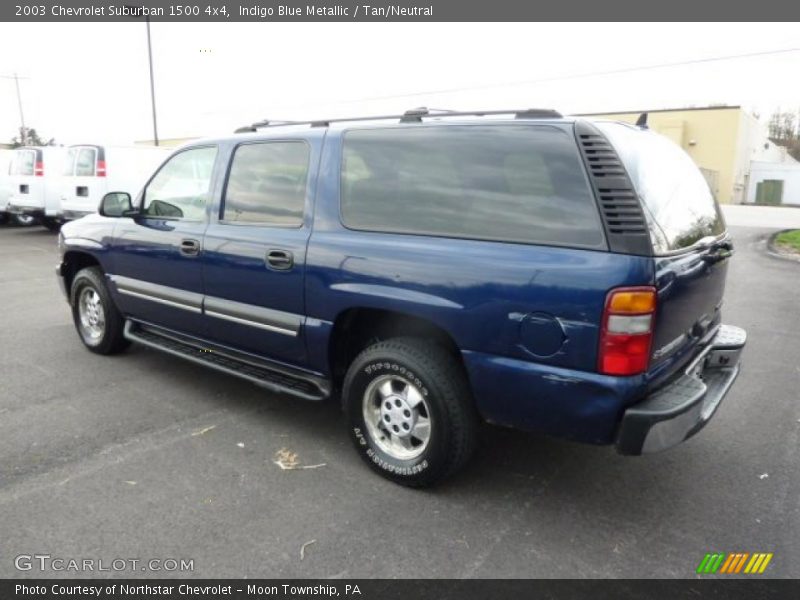 Indigo Blue Metallic / Tan/Neutral 2003 Chevrolet Suburban 1500 4x4
