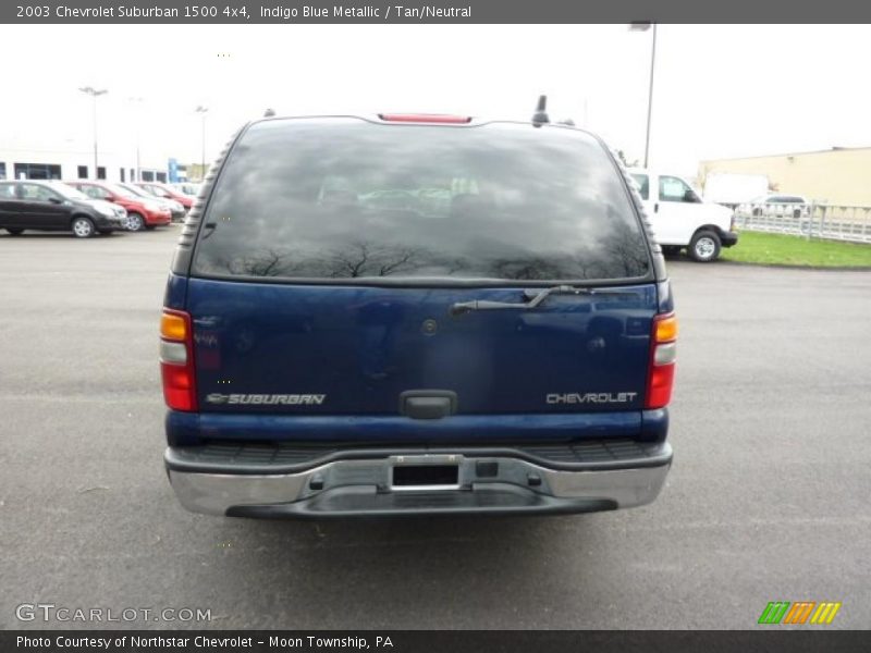 Indigo Blue Metallic / Tan/Neutral 2003 Chevrolet Suburban 1500 4x4