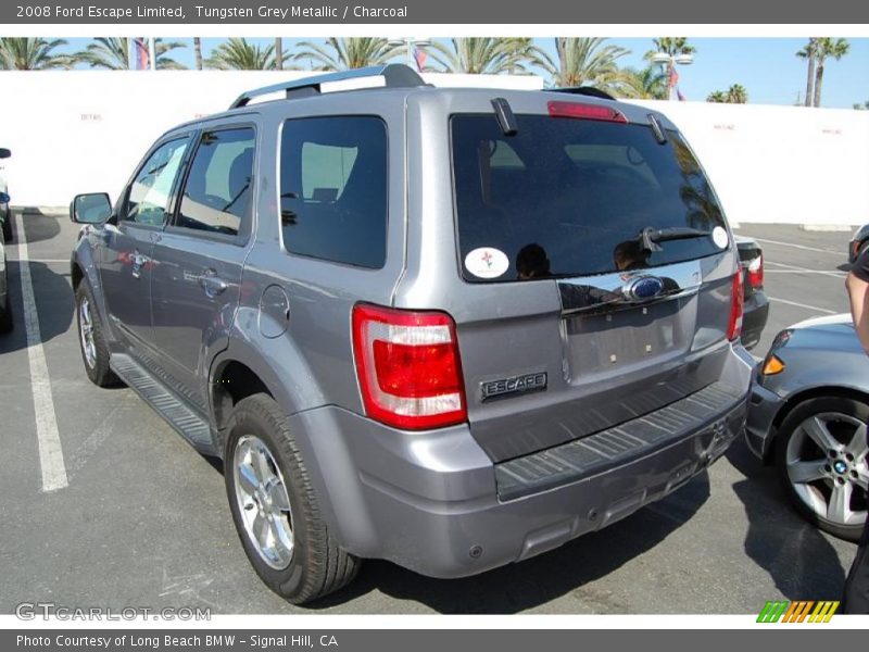 Tungsten Grey Metallic / Charcoal 2008 Ford Escape Limited