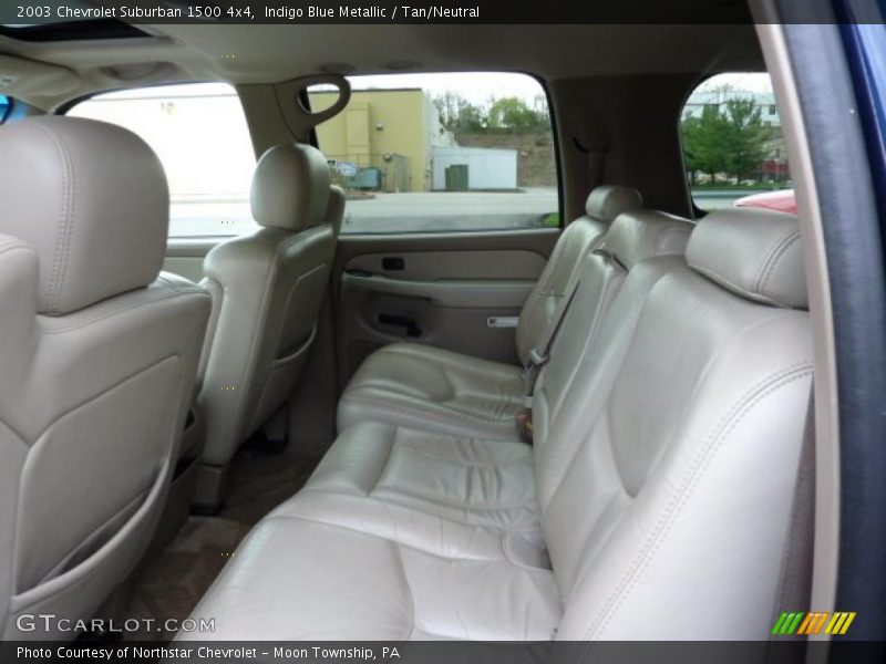 Indigo Blue Metallic / Tan/Neutral 2003 Chevrolet Suburban 1500 4x4