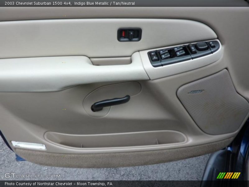 Indigo Blue Metallic / Tan/Neutral 2003 Chevrolet Suburban 1500 4x4