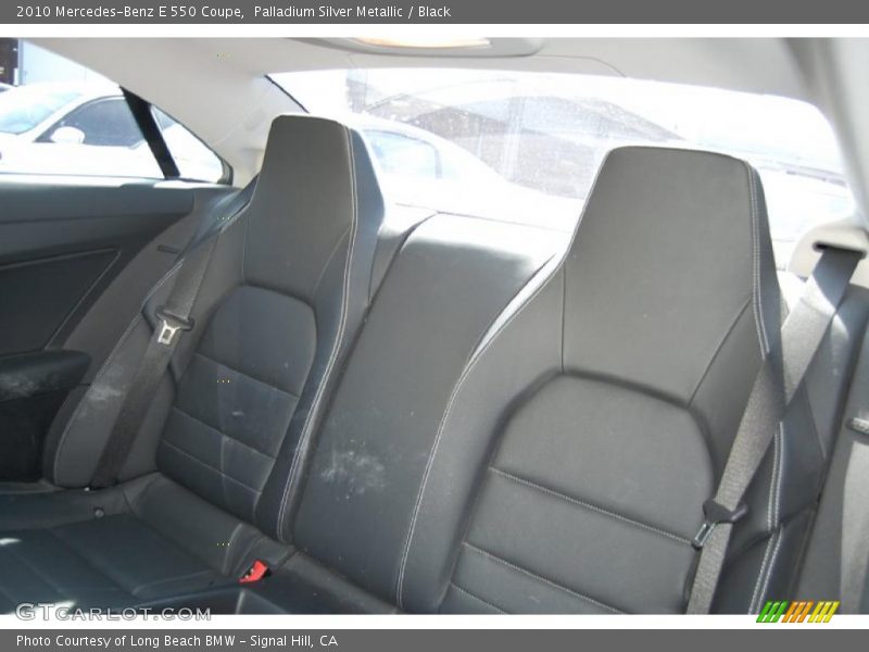  2010 E 550 Coupe Black Interior