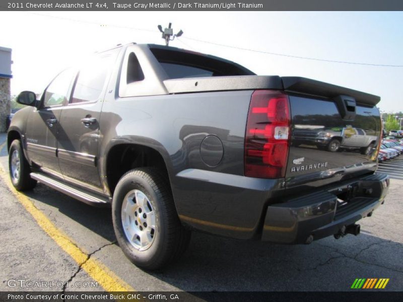 Taupe Gray Metallic / Dark Titanium/Light Titanium 2011 Chevrolet Avalanche LT 4x4