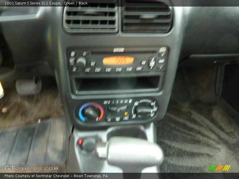 Green / Black 2001 Saturn S Series SC1 Coupe
