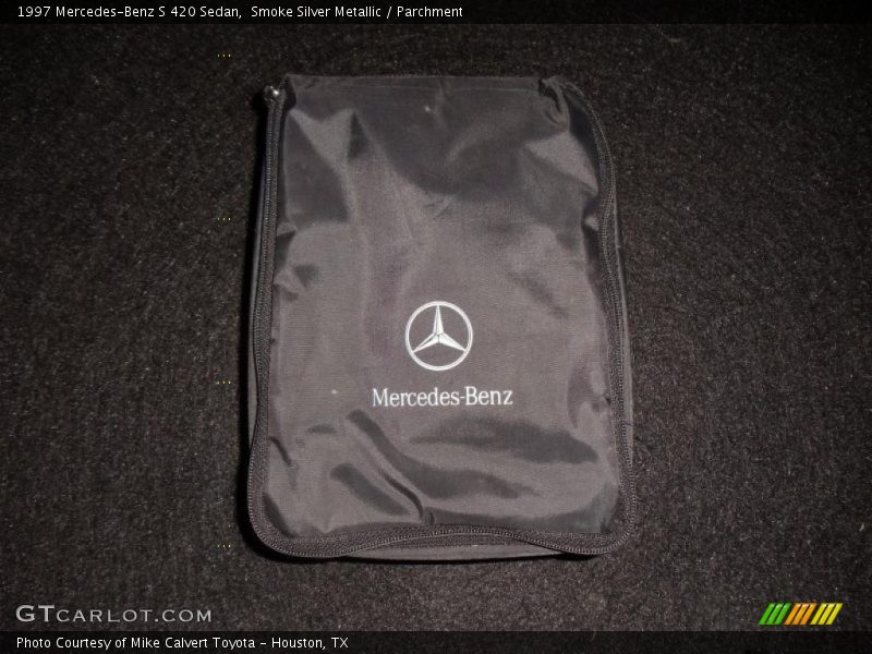 Smoke Silver Metallic / Parchment 1997 Mercedes-Benz S 420 Sedan