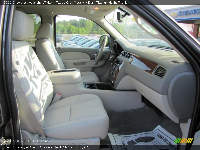 Taupe Gray Metallic / Dark Titanium/Light Titanium 2011 Chevrolet Avalanche LT 4x4