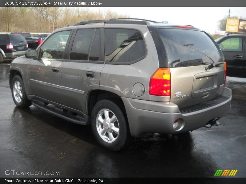 Steel Gray Metallic / Ebony 2008 GMC Envoy SLE 4x4