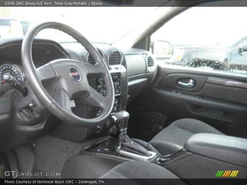 Steel Gray Metallic / Ebony 2008 GMC Envoy SLE 4x4