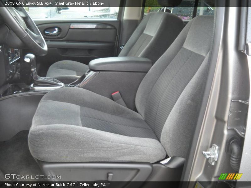 Steel Gray Metallic / Ebony 2008 GMC Envoy SLE 4x4