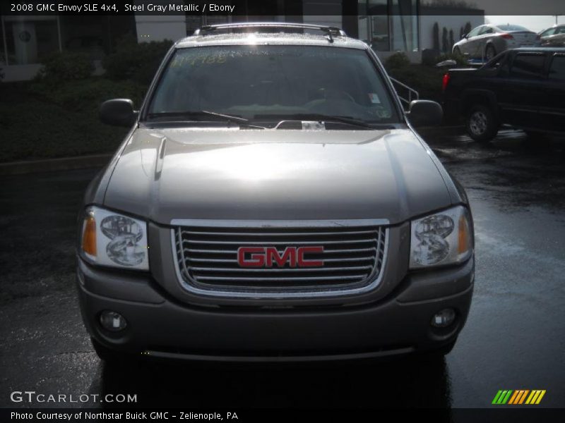 Steel Gray Metallic / Ebony 2008 GMC Envoy SLE 4x4