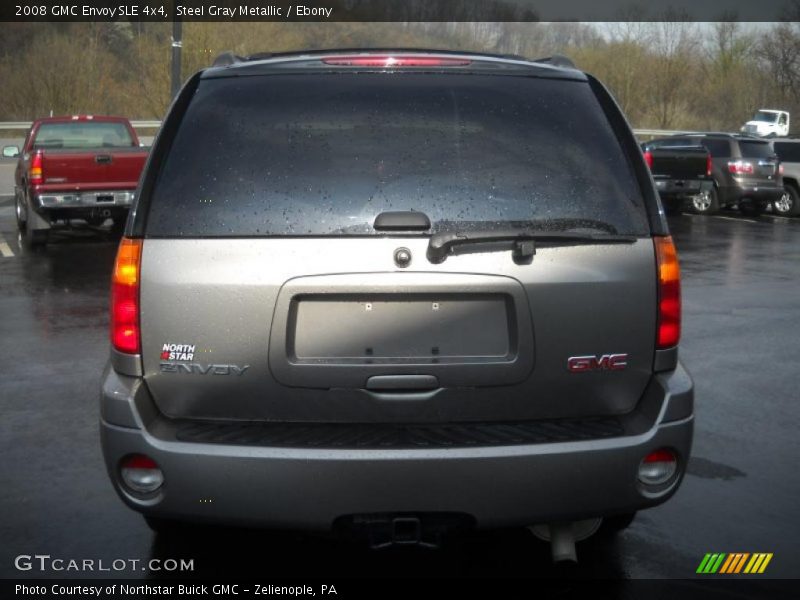 Steel Gray Metallic / Ebony 2008 GMC Envoy SLE 4x4