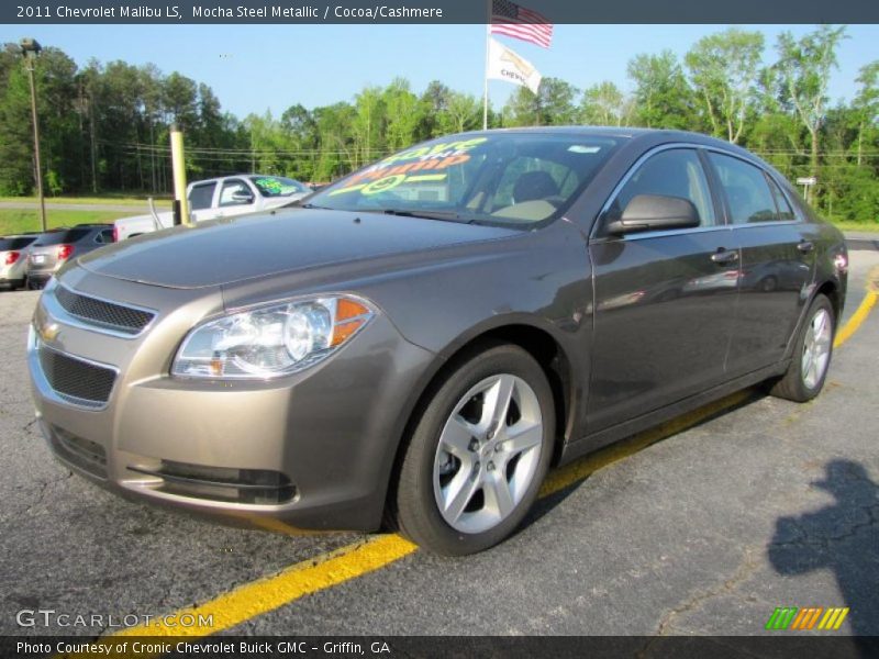 Mocha Steel Metallic / Cocoa/Cashmere 2011 Chevrolet Malibu LS