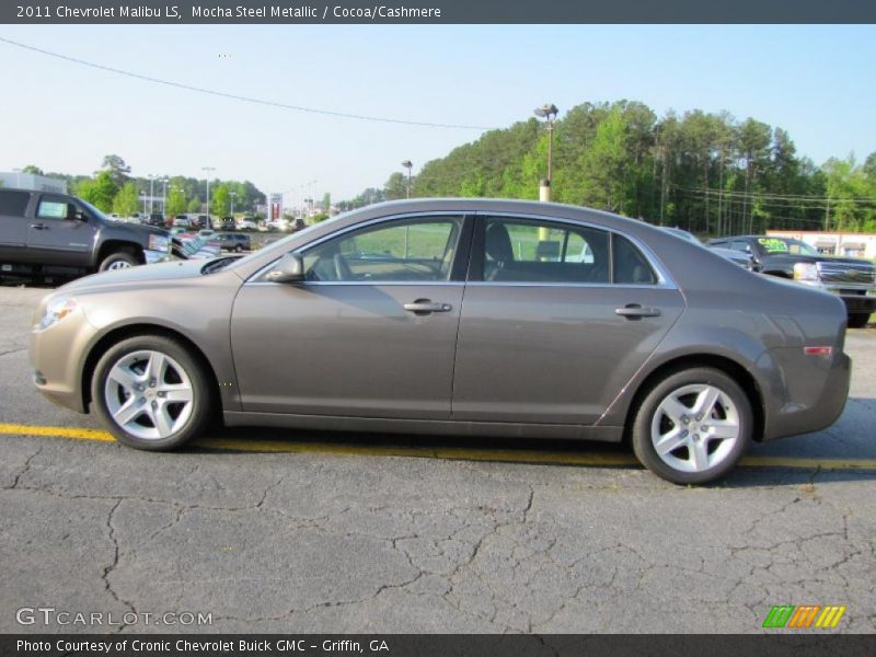 Mocha Steel Metallic / Cocoa/Cashmere 2011 Chevrolet Malibu LS