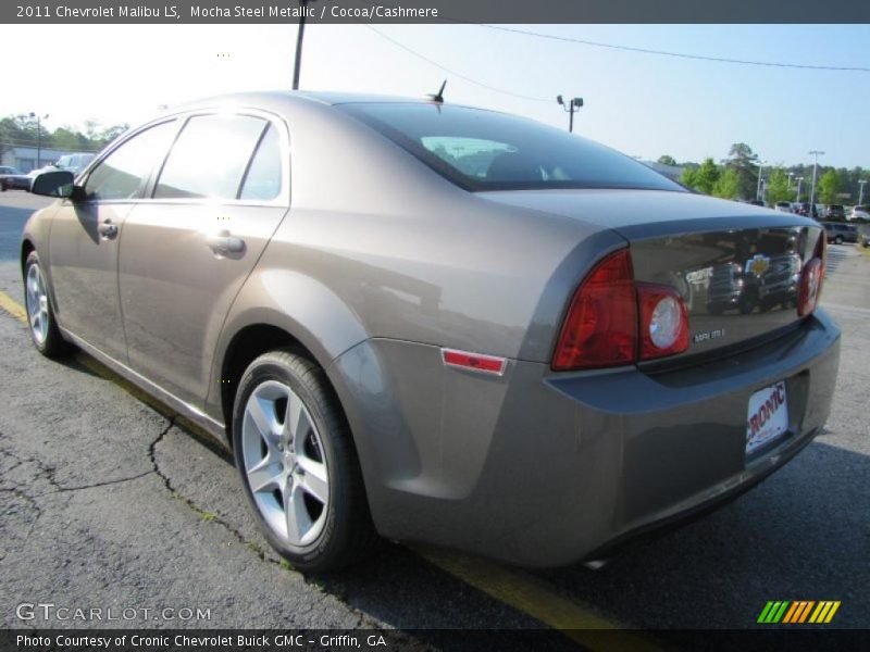 Mocha Steel Metallic / Cocoa/Cashmere 2011 Chevrolet Malibu LS