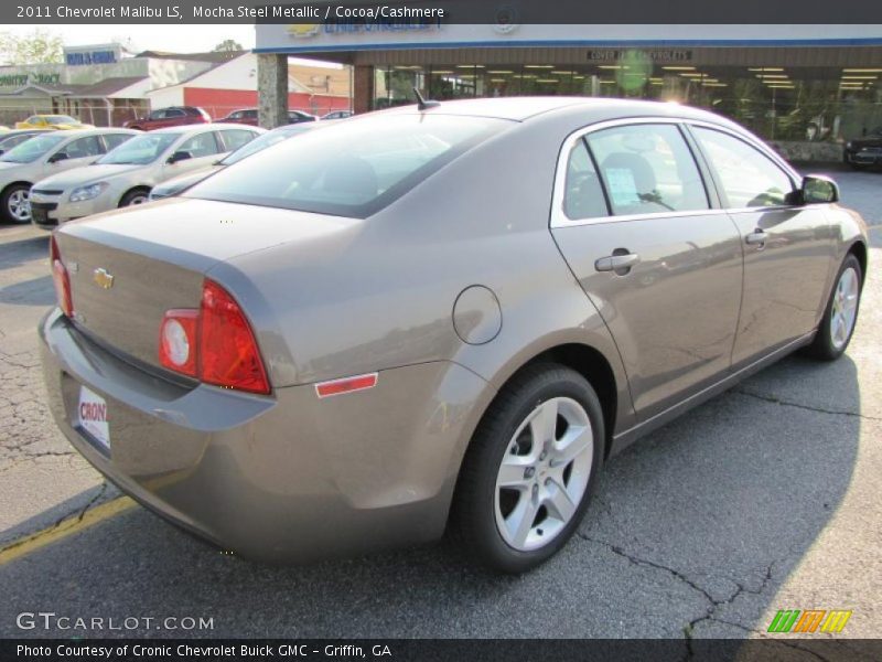 Mocha Steel Metallic / Cocoa/Cashmere 2011 Chevrolet Malibu LS