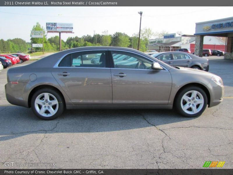 Mocha Steel Metallic / Cocoa/Cashmere 2011 Chevrolet Malibu LS