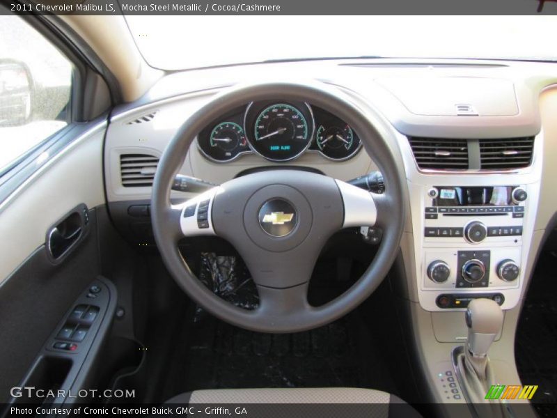 Mocha Steel Metallic / Cocoa/Cashmere 2011 Chevrolet Malibu LS