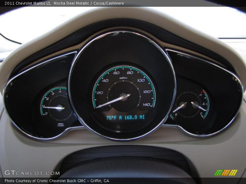 Mocha Steel Metallic / Cocoa/Cashmere 2011 Chevrolet Malibu LS
