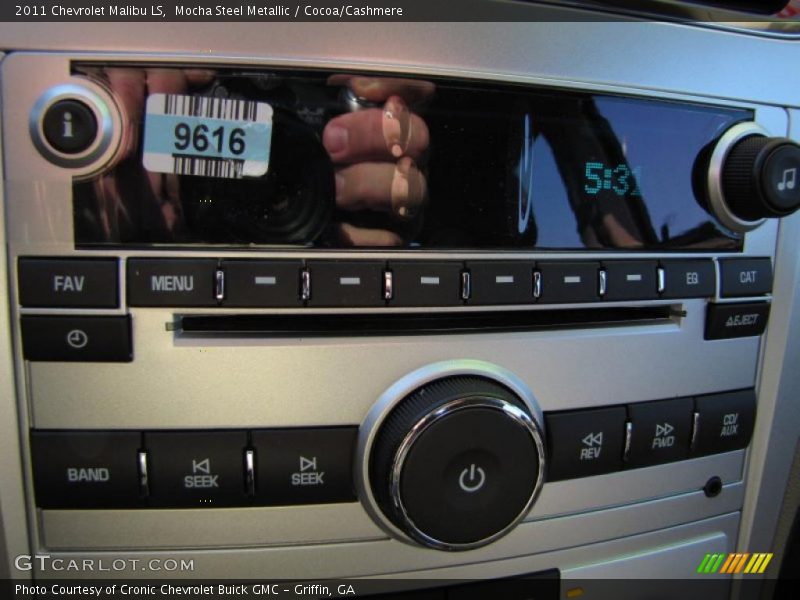 Mocha Steel Metallic / Cocoa/Cashmere 2011 Chevrolet Malibu LS