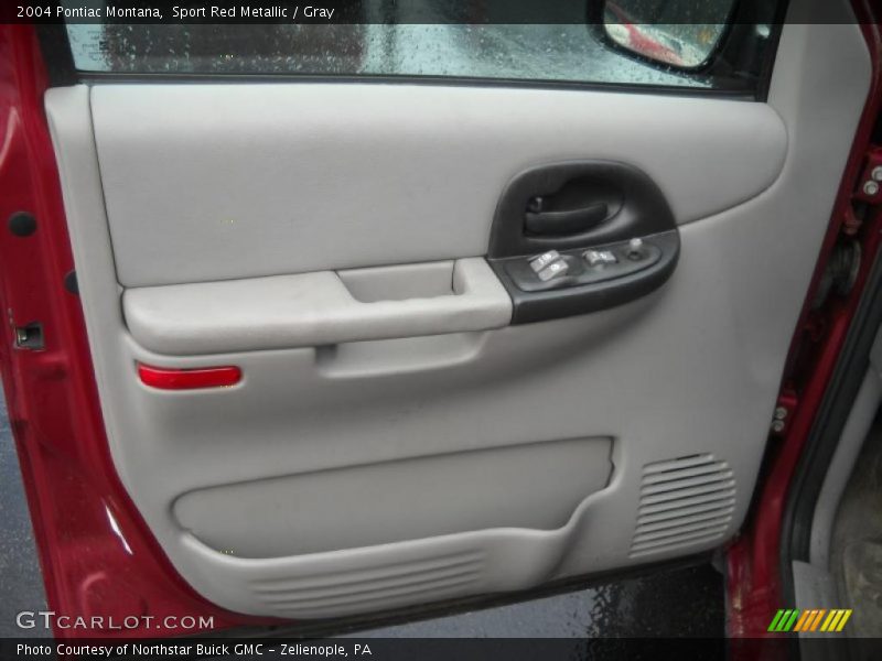 Sport Red Metallic / Gray 2004 Pontiac Montana