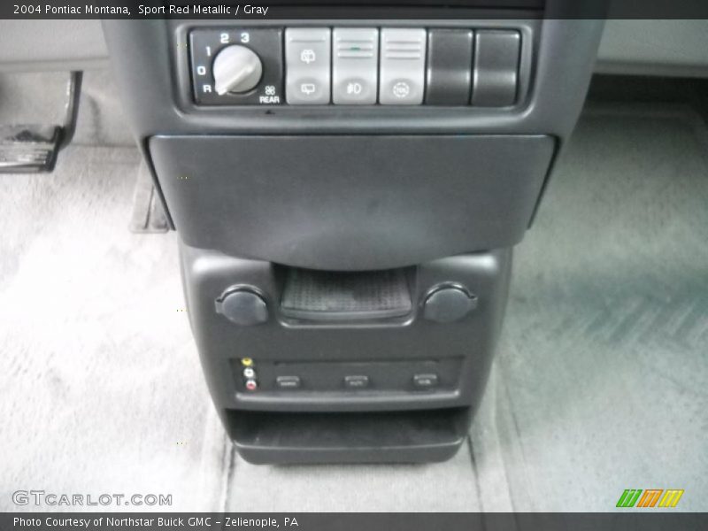 Sport Red Metallic / Gray 2004 Pontiac Montana