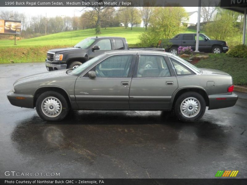  1996 Regal Custom Sedan Medium Dark Lichen Metallic