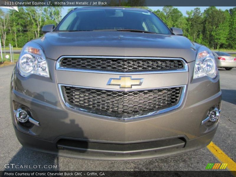 Mocha Steel Metallic / Jet Black 2011 Chevrolet Equinox LT
