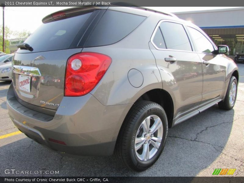 Mocha Steel Metallic / Jet Black 2011 Chevrolet Equinox LT