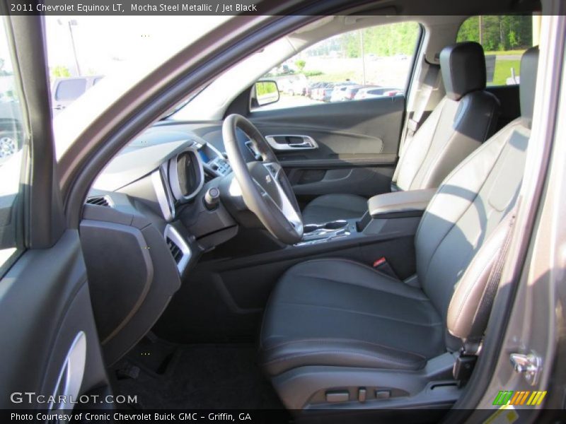 Mocha Steel Metallic / Jet Black 2011 Chevrolet Equinox LT