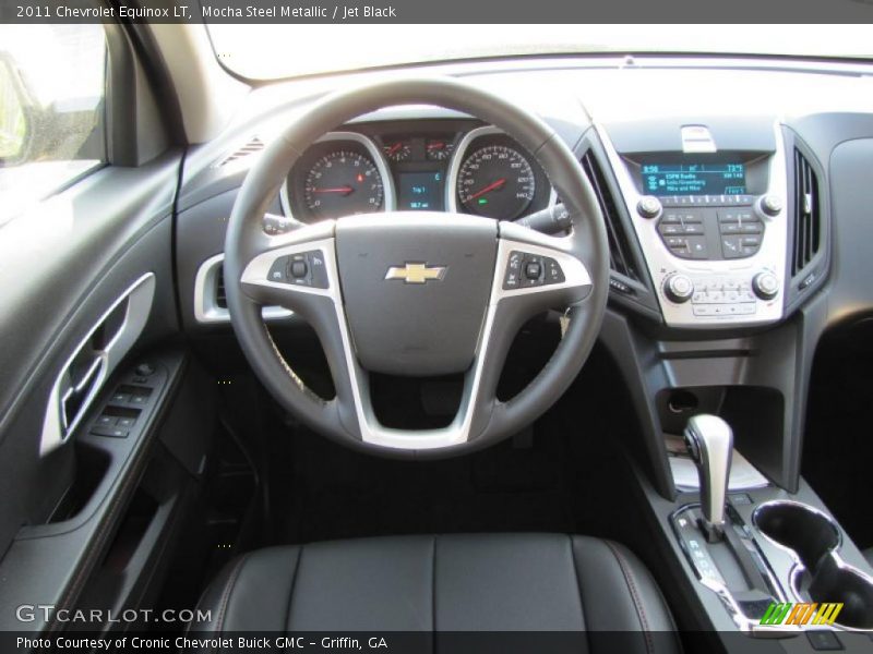 Mocha Steel Metallic / Jet Black 2011 Chevrolet Equinox LT