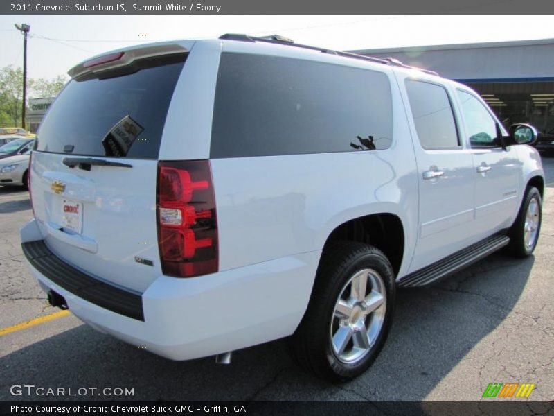 Summit White / Ebony 2011 Chevrolet Suburban LS