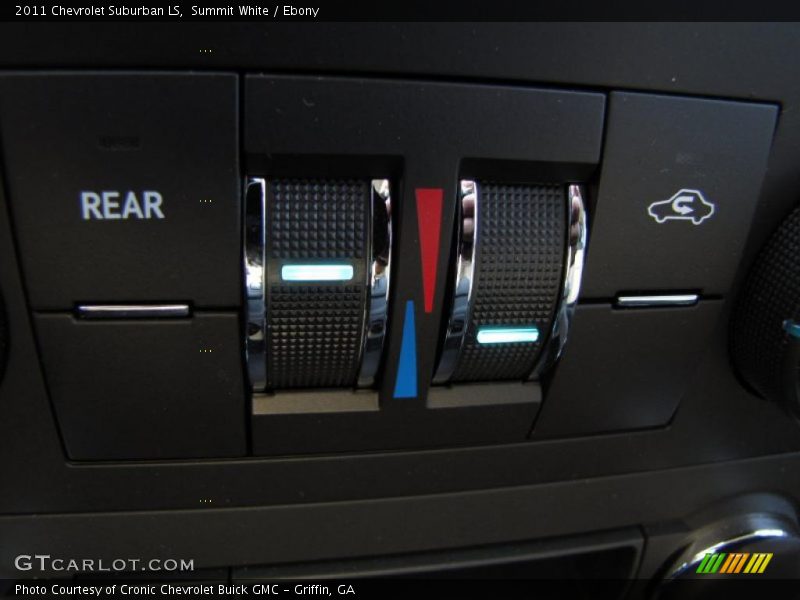 Controls of 2011 Suburban LS