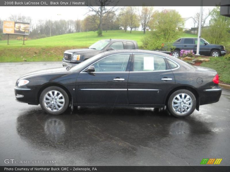 Black Onyx / Neutral 2008 Buick LaCrosse CXL