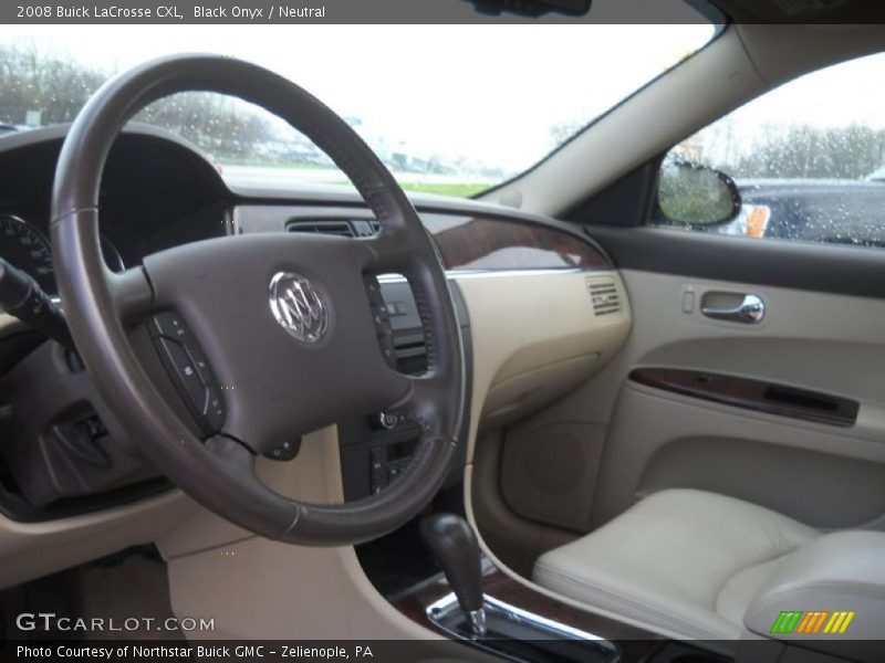 Black Onyx / Neutral 2008 Buick LaCrosse CXL