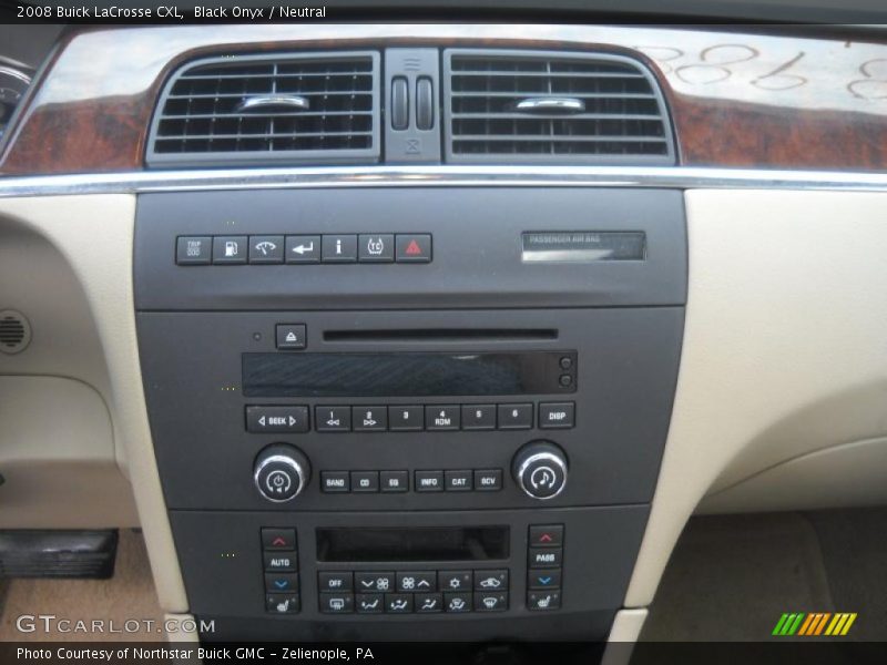 Black Onyx / Neutral 2008 Buick LaCrosse CXL