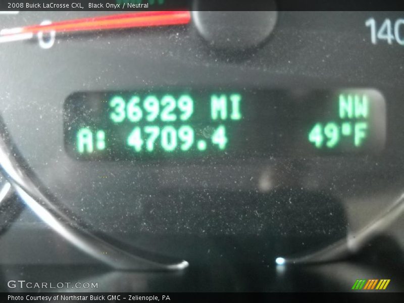 Black Onyx / Neutral 2008 Buick LaCrosse CXL
