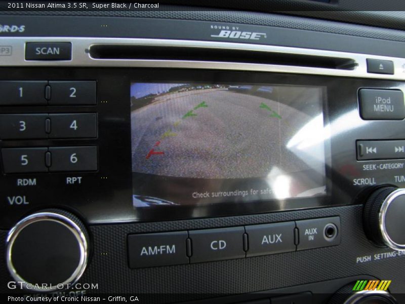 Controls of 2011 Altima 3.5 SR