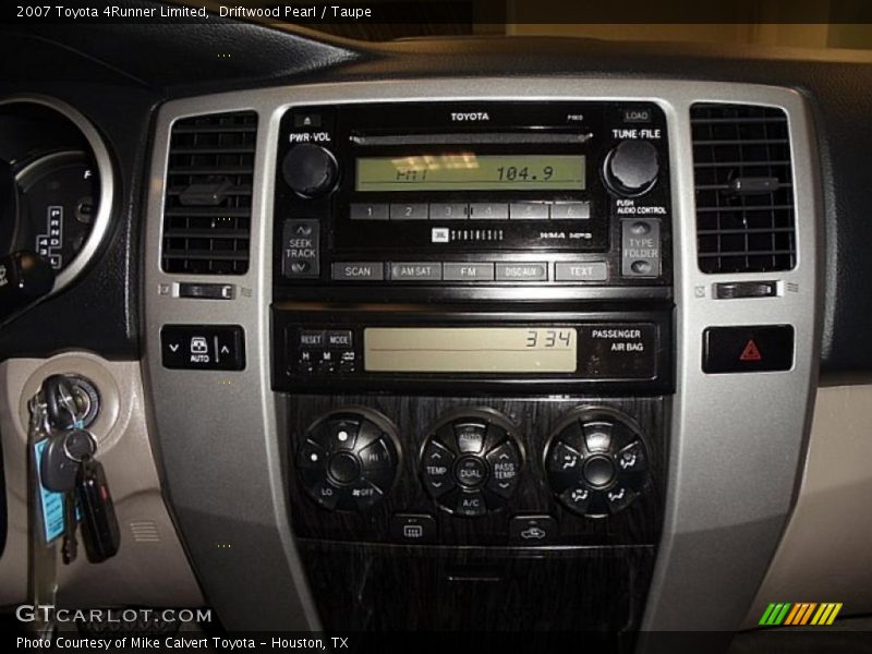 Driftwood Pearl / Taupe 2007 Toyota 4Runner Limited