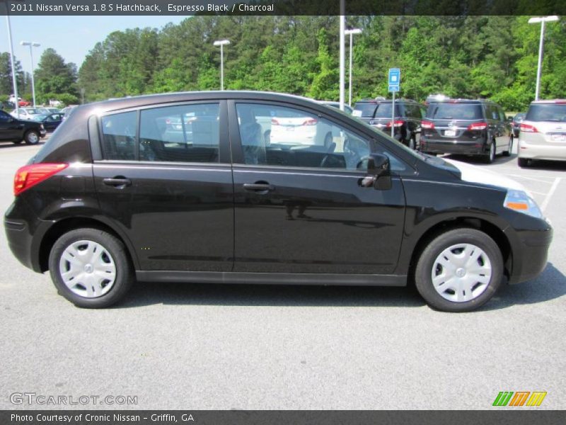  2011 Versa 1.8 S Hatchback Espresso Black