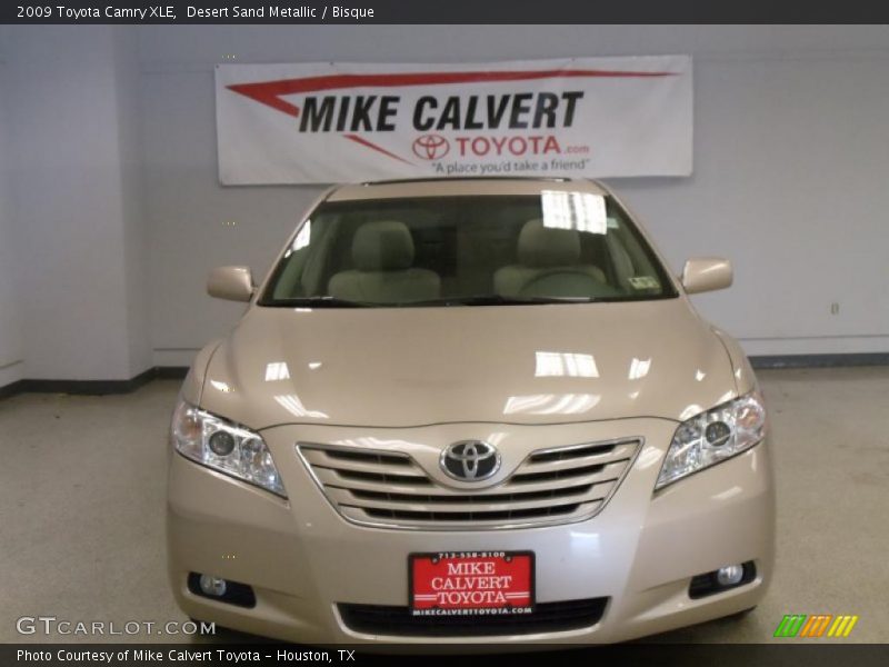 Desert Sand Metallic / Bisque 2009 Toyota Camry XLE