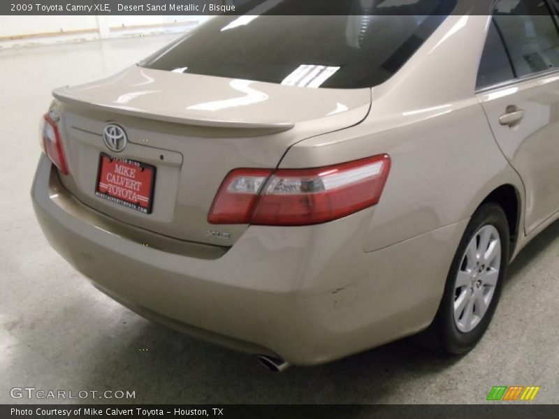 Desert Sand Metallic / Bisque 2009 Toyota Camry XLE