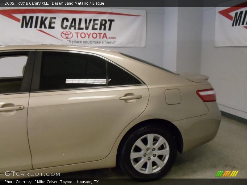 Desert Sand Metallic / Bisque 2009 Toyota Camry XLE
