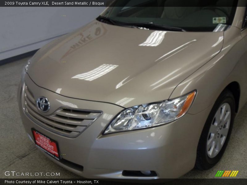 Desert Sand Metallic / Bisque 2009 Toyota Camry XLE