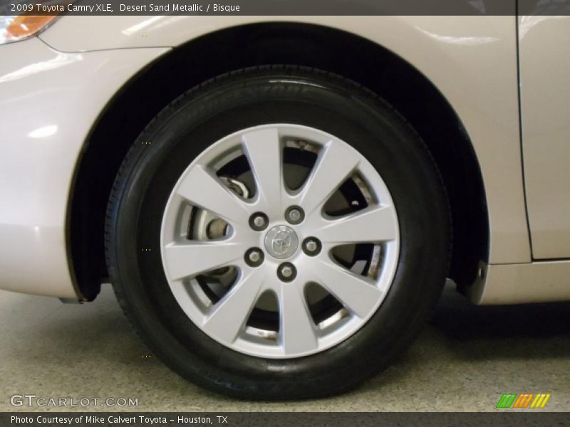 Desert Sand Metallic / Bisque 2009 Toyota Camry XLE